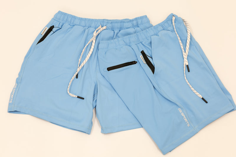 GSP Tech Shorts - Powder Blue