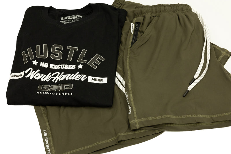 GSP Tech Shorts - Olive