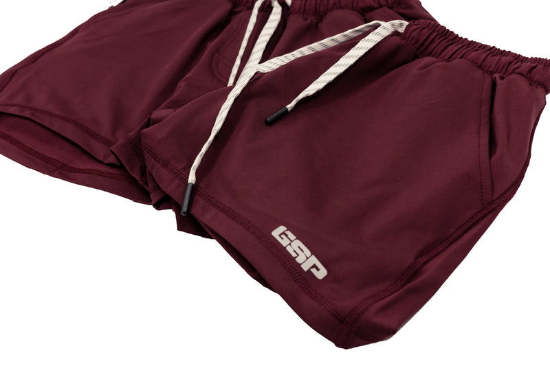 GSP Tech Women’s Shorts - Wine