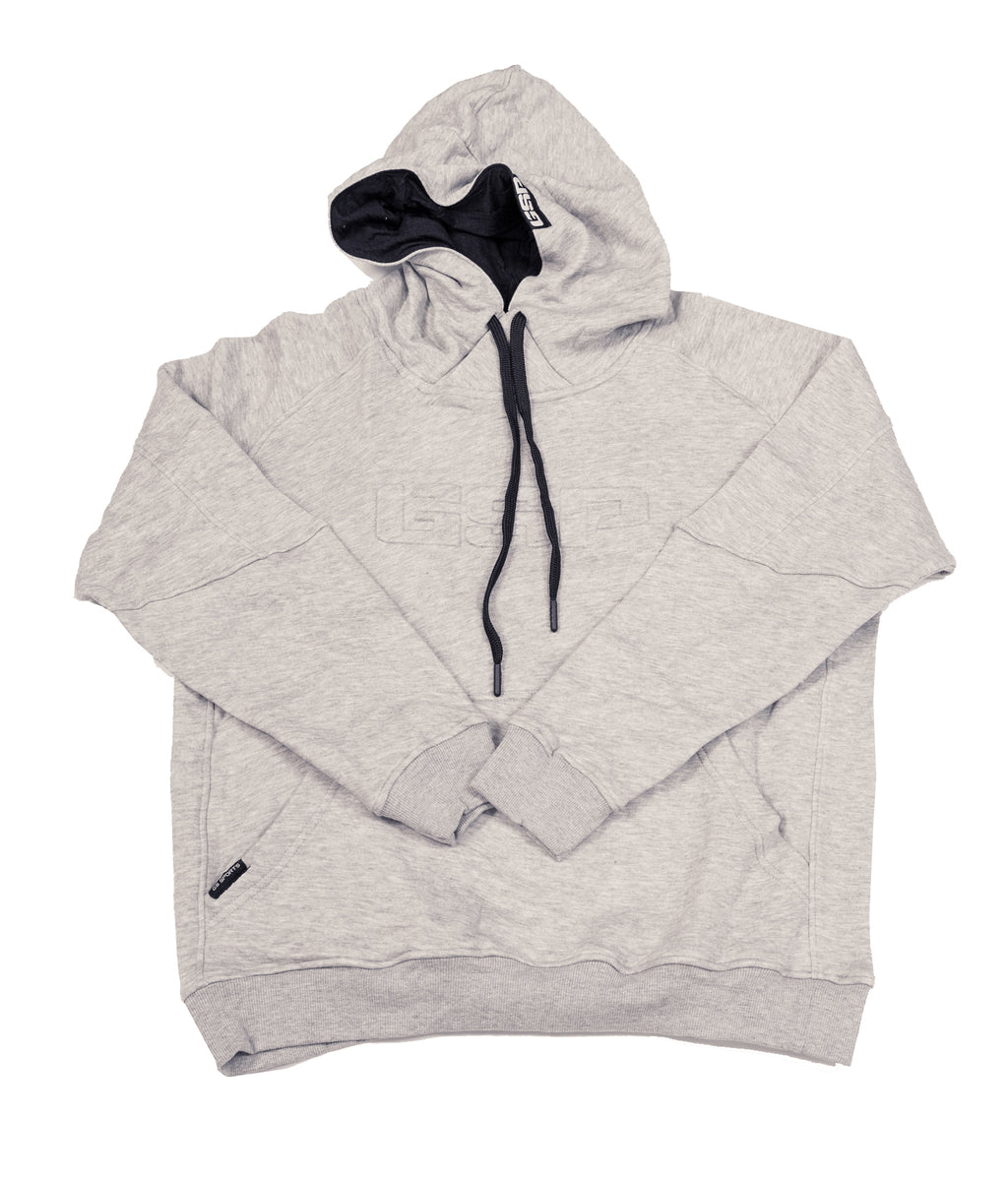 GSP Icon v2 Ultra Fleece Hoodie - Heather Grey