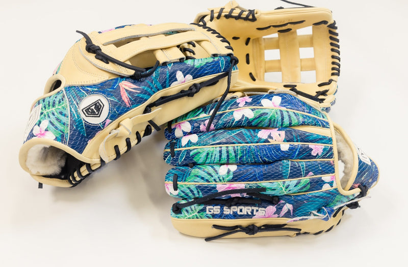 GS Sports Pro Series H Web Ball Glove - Tropics
