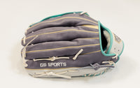 GS Sports Pro Series H Web Ball Glove - Mint Blonde Grey