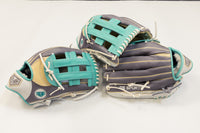 GS Sports Pro Series H Web Ball Glove - Mint Blonde Grey