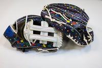 GS Sports Pro Series H Web Ball Glove - Autism Splatter