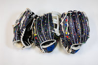 GS Sports Pro Series H Web Ball Glove - Autism Splatter