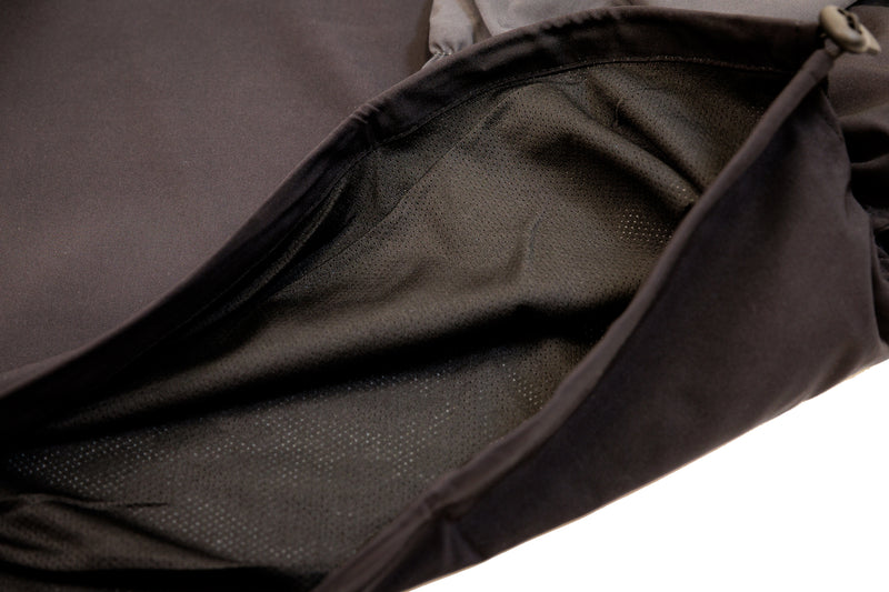 GS Sports LS 1/4 Zip BP Jacket - Black / Charcoal South Beach