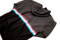 GS Sports LS 1/4 Zip BP Jacket - Black / Charcoal South Beach