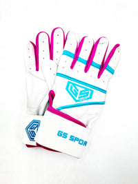 GS Sports Apex V2 Premium Leather Batting Glove - Sunrise Tropics