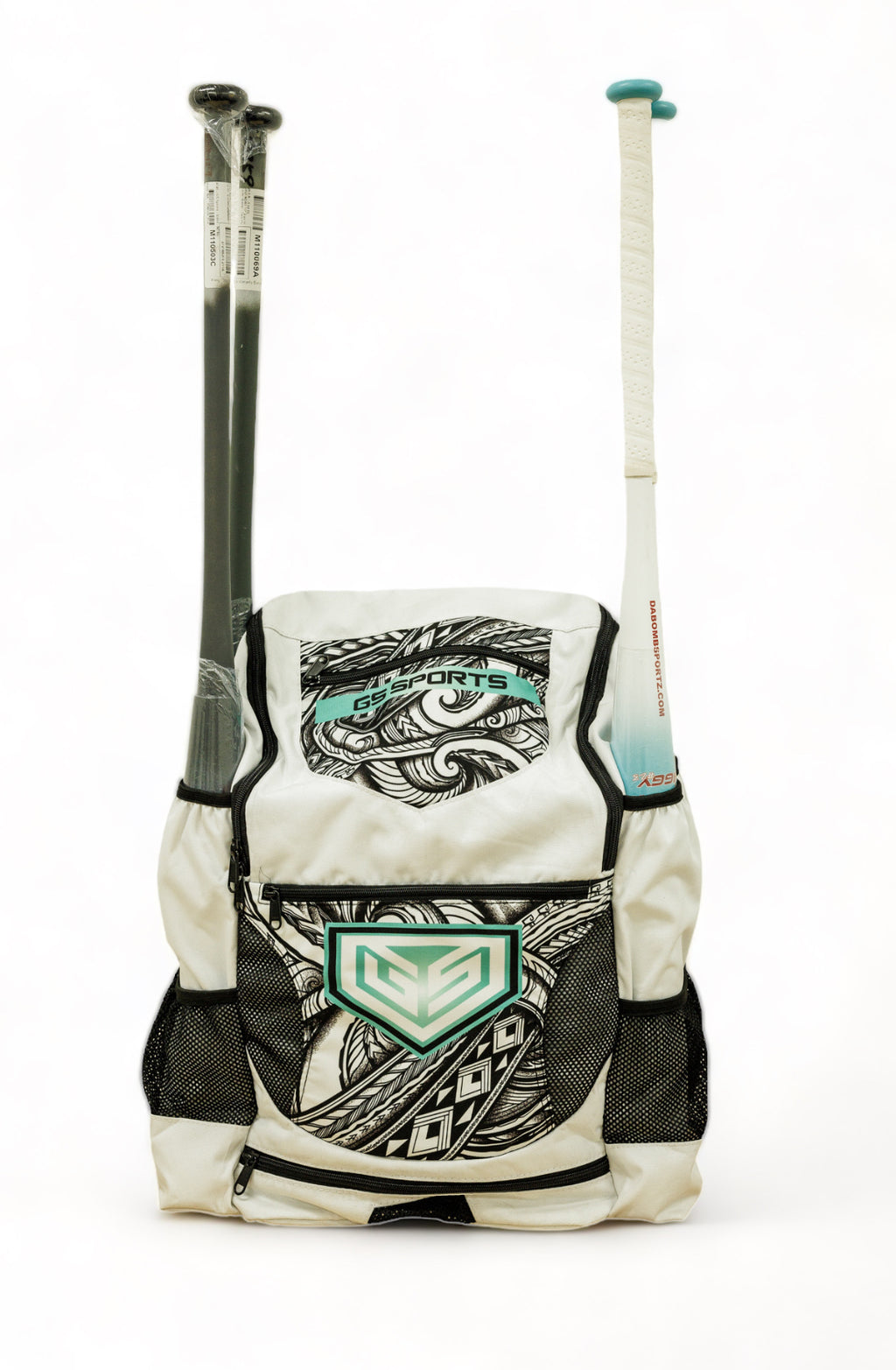 GS Sports Apex Backpack - White Tribal