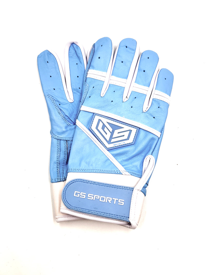 GS Sports Apex V2 Premium Leather Batting Glove - Powder Blue