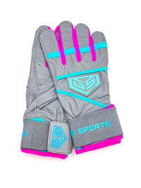 GS Sports Apex V2 Premium Leather Batting Glove - Sunset Tropics