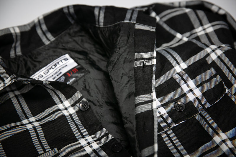 Flannel Quilt Lined Jacket