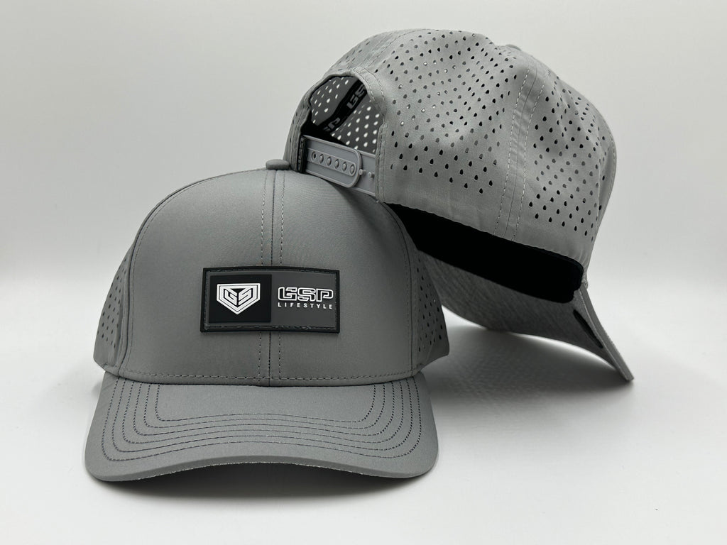 GSP Icon Classic Snapback Hat - Grey Batters Box