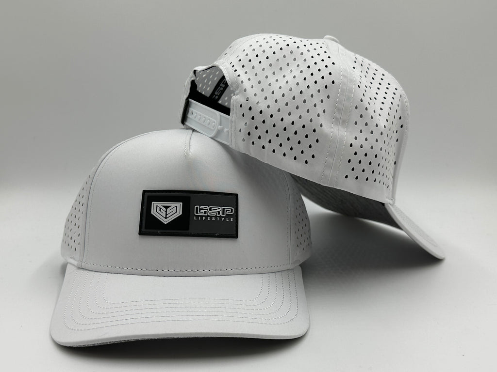 GSP Icon Modern Snapback Hat - White Batters Box
