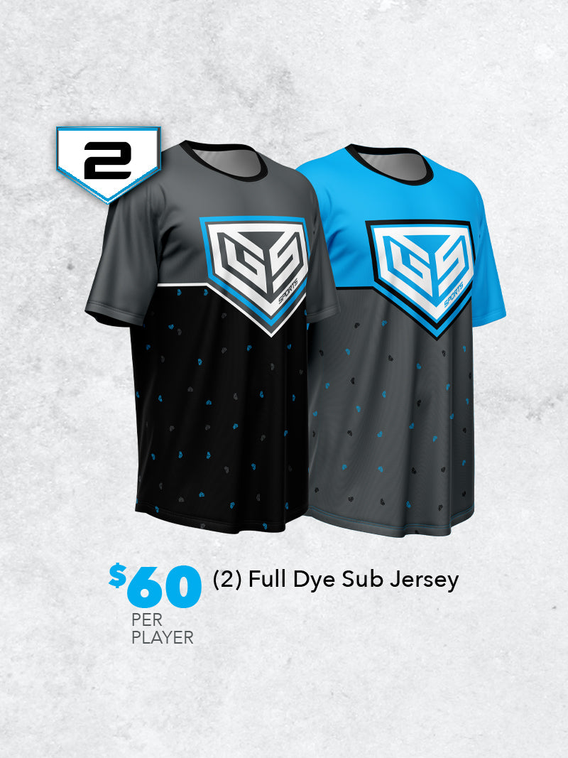 Custom Team Uniform Package 2 - $60 per player