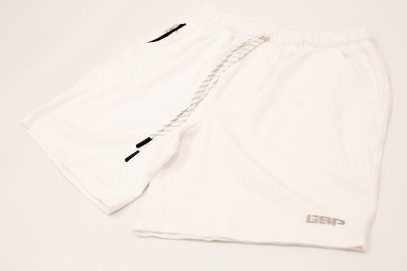 GSP Tech Shorts - White