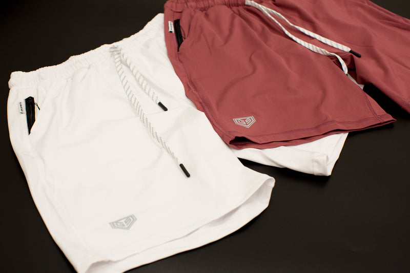 GSP Tech Shorts - White