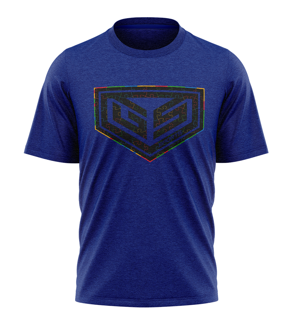 GS Sports Autism Crest Graphics Tee