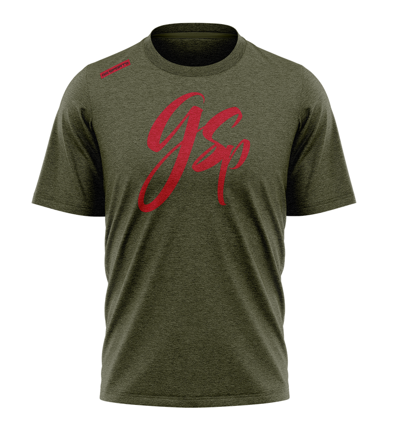 GSP Scripted Red Graphics Tee