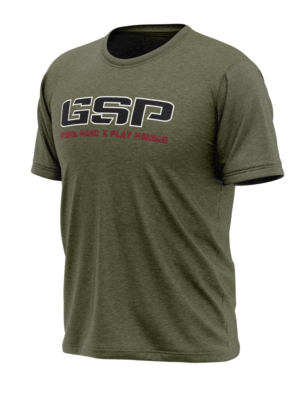 GSP Work Hard Play Harder Tee - GSP