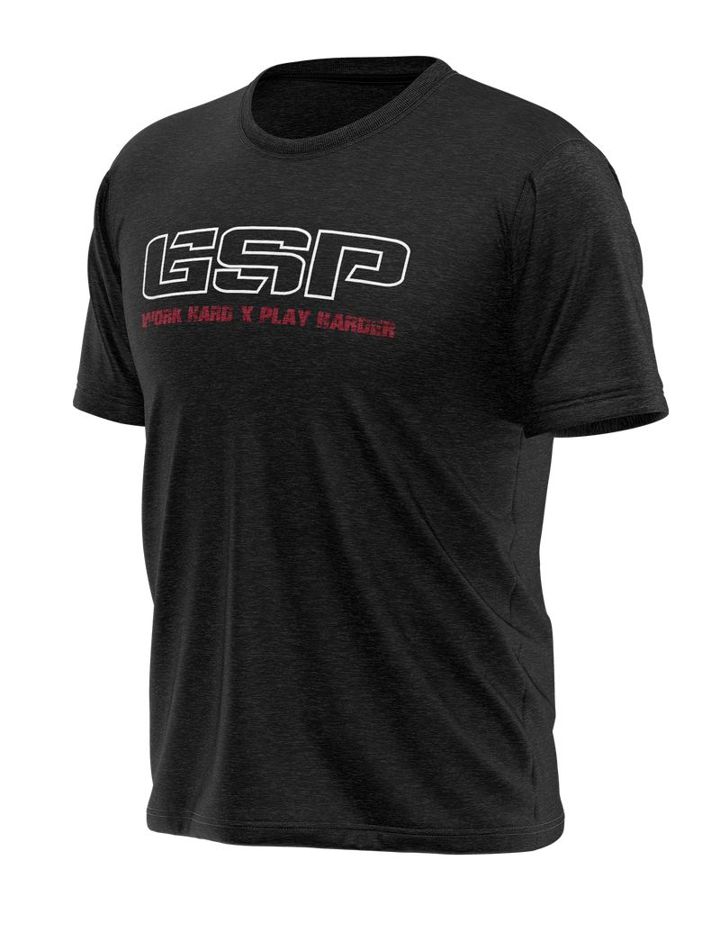 GSP Work Hard Play Harder Tee - GSP