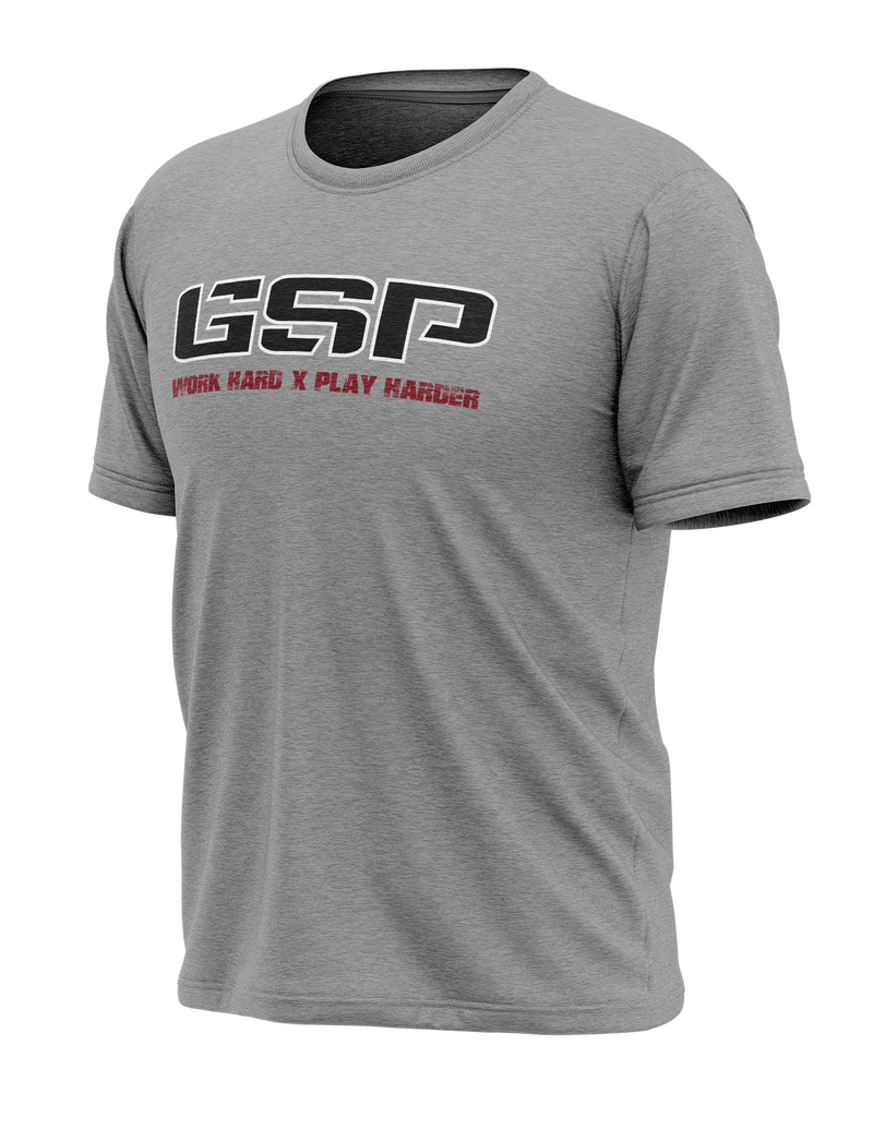 GSP Work Hard Play Harder Tee - GSP