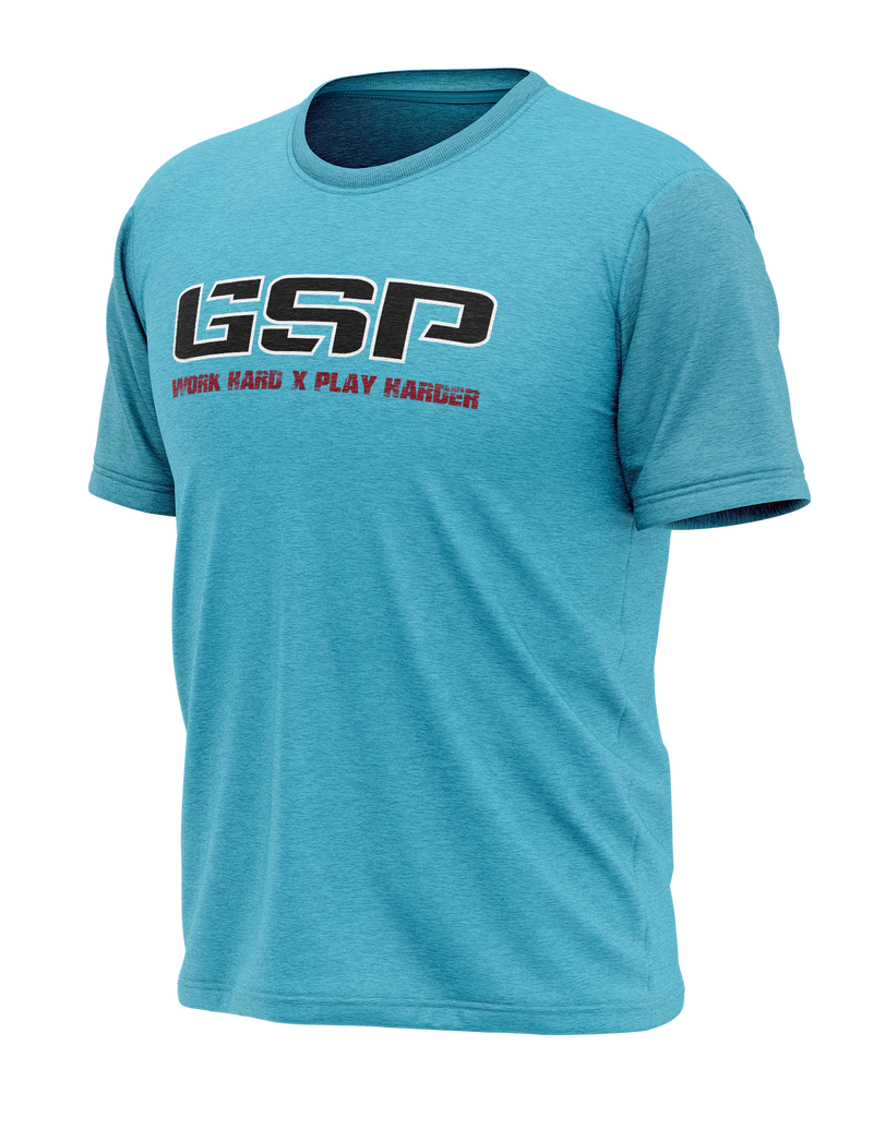GSP Work Hard Play Harder Tee - GSP