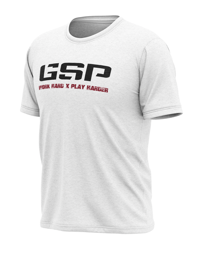 GSP Work Hard Play Harder Tee - GSP
