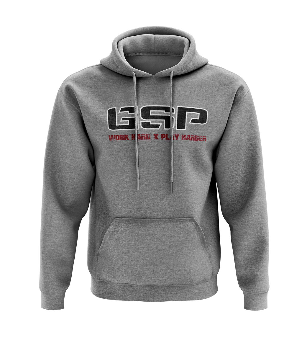 GSP Work Hard Play Harder Fleece Hoodie - GSP