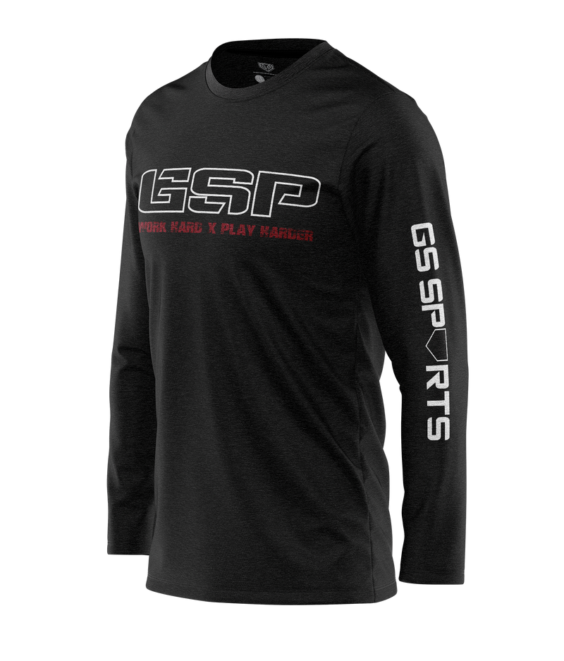 GSP Work Hard Play Harder Long Sleeve Tee - GSP