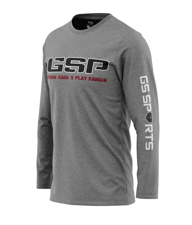 GSP Work Hard Play Harder Long Sleeve Tee - GSP
