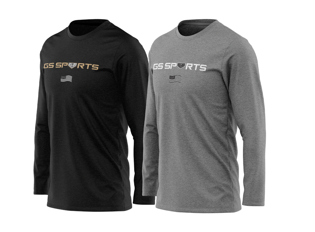 GS Sports Crest Wordmark Long Sleeve Tee