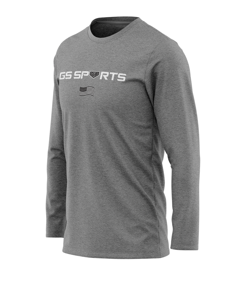 GS Sports Crest Wordmark Long Sleeve Tee