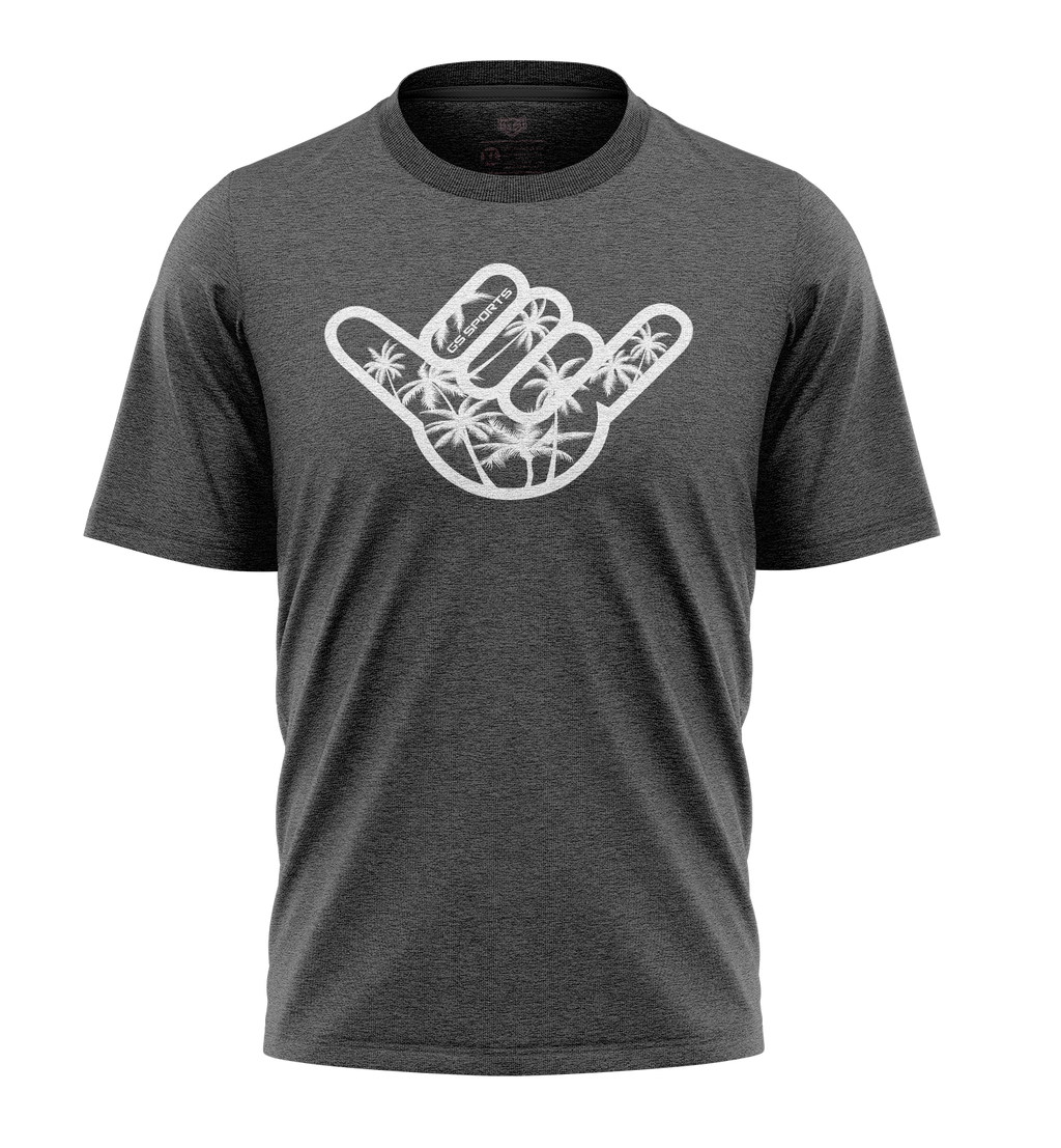 GS Sports Palm Tree Shaka Graphics Tee
