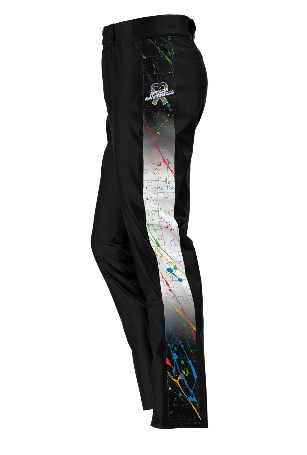 2023 Autism Awareness Mens Softball Pants